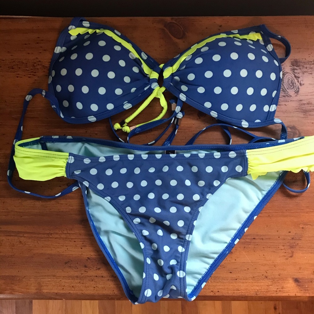 Polka dot bikini